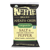 Kettle Brand Potato Chips - Organic - Salt And Fresh Ground Pepper - 5 Oz