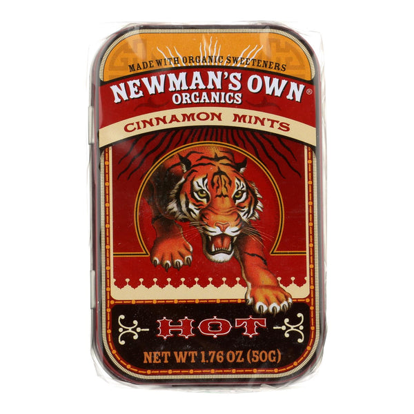 Newman's Own Organics Mints - Organic - Cinnamon - 1.65 Oz - Case Of 6