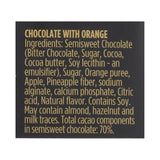 Valor Dark Chocolate With Orange Chocolate Bar  - Case Of 17 - 3.5 Oz