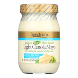 Spectrum Naturals Vegan Eggless Light Canola Mayonnaise - Case Of 12 - 16 Oz.