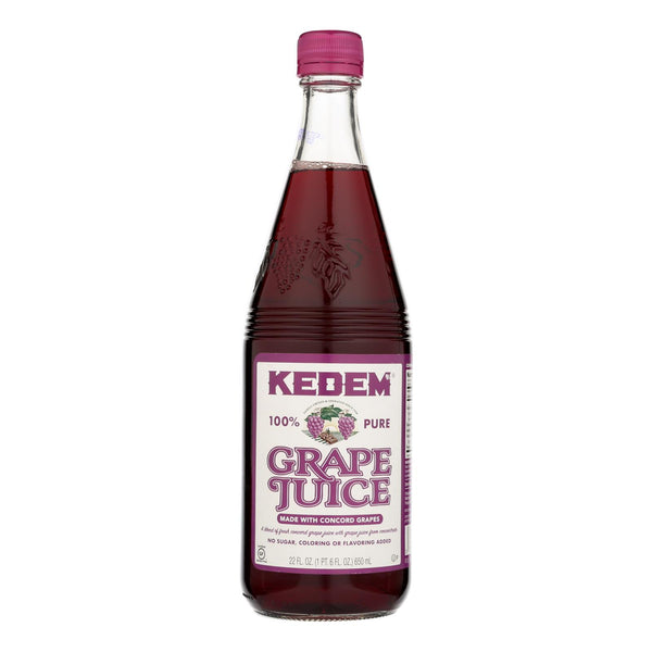 Kedem Grape Juice - Concord - Case Of 12 - 22 Fl Oz.
