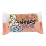 Bobo's Oat Bars - All Natural - Gluten Free - Chocolate Almond - 3 Oz Bars