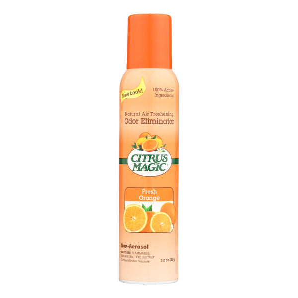 Citrus Magic Natural Odor Eliminating Air Freshener - Fresh Orange - Case Of 6