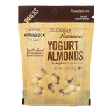 Woodstock Snacks - All Natural - Almonds - Yogurt - Sweet And Crunchy - 8.5 Oz