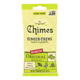 Chimes - Ginger Chews - Original Refreshing Ginger - 1.5 Oz - Case Of 12