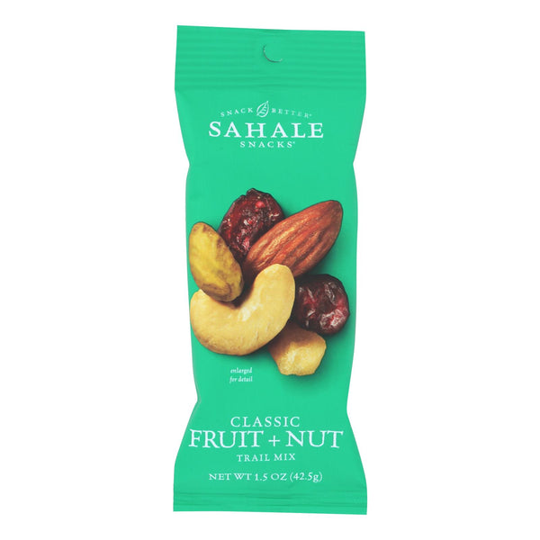 Sahale Snacks Trail Mix - Classic Fruit And Nut Blend - 1.5 Oz - Case Of 9