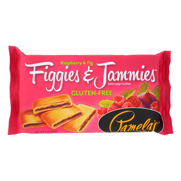 Pamela's Products - Figgies And Jammies - Raspberry - Case Of 6 - 9 Oz.