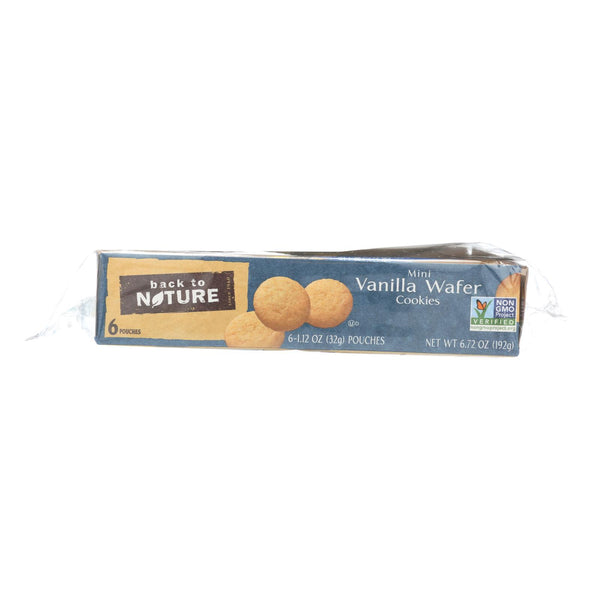 Back To Nature Madagascar Vanilla Wafers - Whole Grain Wheat Flour And Vanilla