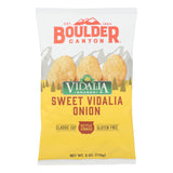 Boulder Canyon - Kettle Chips - Vidalia Onion - Case Of 12 - 6 Oz.