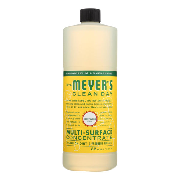 Mrs. Meyer's Clean Day - Multi Surface Concentrate - Honeysuckle - 32 Fl Oz