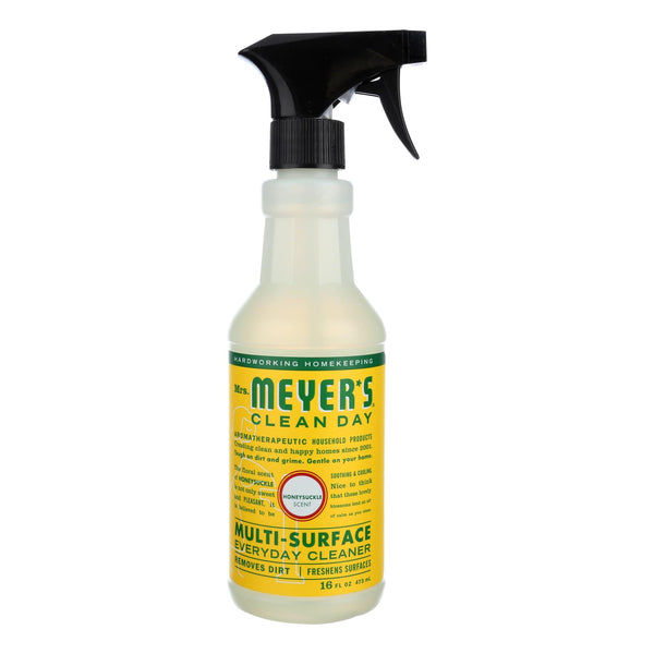 Mrs. Meyer's Clean Day - Multi-surface Everyday Cleaner - Honeysuckle - 16 Fl Oz