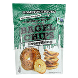 Hometown Bagel Bagel Chips - Everything - Case Of 12 - 6 Oz