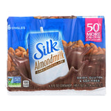 Silk Pure Almond Milk - Dark Chocolate - Case Of 3 - 8 Fl Oz.