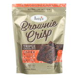 Dr. Lucy's - Brownie Crisps - Triple Chocolate - Case Of 8 - 4.5 Oz.