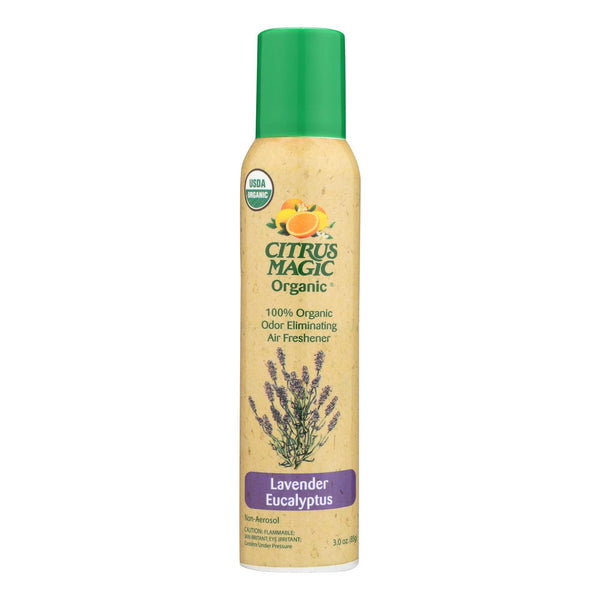 Citrus Magic Air Freshener - Odor Eliminating - Spray - Lavender Eucalyptus