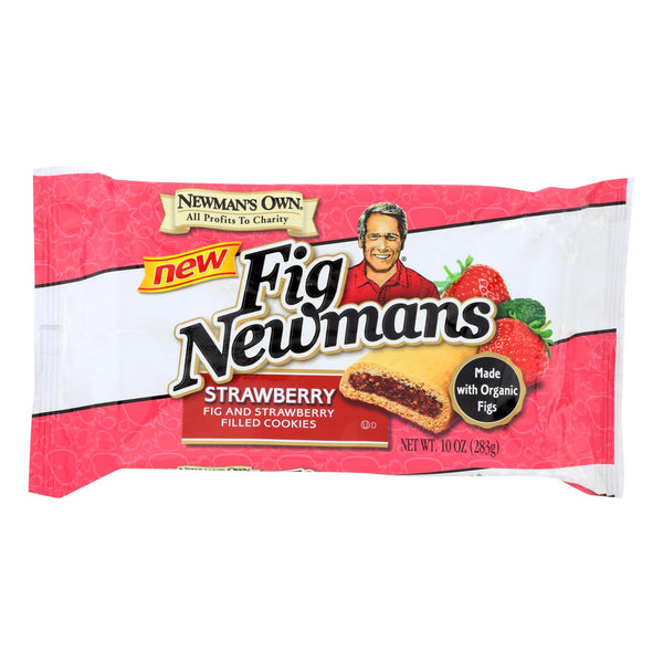 Newman's Own Organics Fig Newman's - Strawberry - Case Of 6 - 10 Oz.