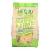 Late July Snacks Organic Tortilla Chips - Classic Rich - Case Of 9 - 11 Oz.