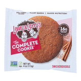 Lenny And Larry's Snickerdoodle Cookie - Cinnamon - Case Of 12 - 4 Oz.