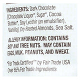 Bark Thins Snacking Dark Chocolate - Almond With Sea Salt - Case Of 9 - 10 Oz.