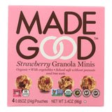 Made Good Granola Minis - Strawberry - Case Of 6 - 3.4 Oz.