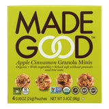 Made Good Granola Minis - Apple Cinnamon - Case Of 6 - 3.4 Oz.
