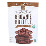 Sheila G's Organic Brownie Brittle - Chocolate Chip - Case Of 12 - 5 Oz.