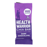 Health Warrior Chia Bar - Dark Chocolate - Case Of 15 - 0.88 Oz.