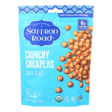 Saffron Road Crunchy Chickpeas - Sea Salt - Case Of 12 - 6 Oz.
