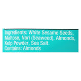 Seapoint Farms Seaweed Crisps - Almond Sesame - Case Of 12 - 1.2 Oz.