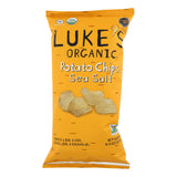 Luke's Organic Potato Chips - Sea Salt - Case Of 9 - 4.5 Oz.