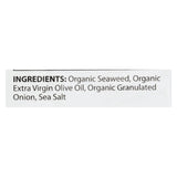 Seasnax Organic Premium Roasted Seaweed Snack - Toasty Onion - Case Of 16
