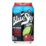 Blue Sky - Natural Soda - Black Cherry - Case Of 4 - 12 Oz.