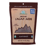 Natierra Organic Cacao Nibs - Chocolate - Case Of 6 - 10 Oz.