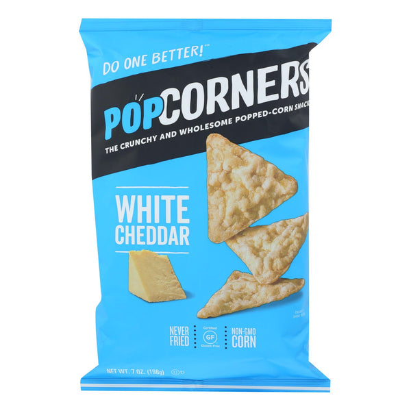 Our Little Rebellion Popcorners Chips - Cheddar Feel-good - Case Of 12 - 7 Oz