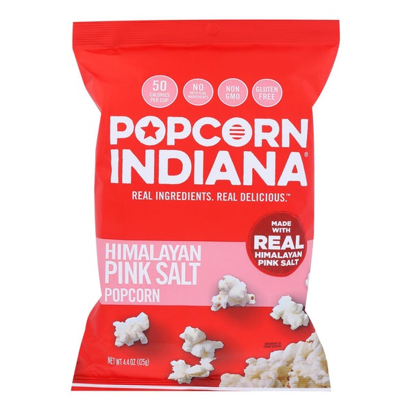 Popcorn Indiana Fit Popcorn - Pink Himalayan Salt - Case Of 12 - 4.4 Oz.