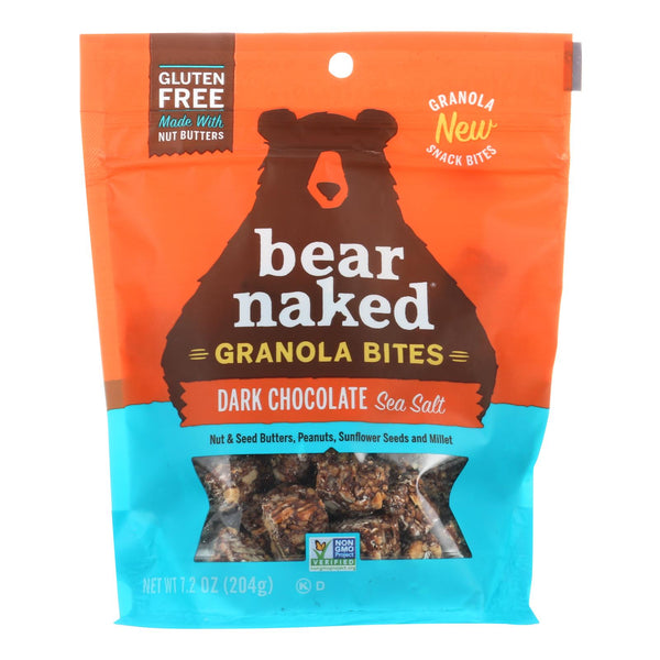 Bear Naked - Granola Bites - Dark Chocolate Sea Salt - Case Of 6 - 7.2 Oz.