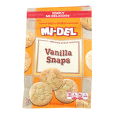 Midel Cookies - Vanilla Snaps - Case Of 8 - 10 Oz