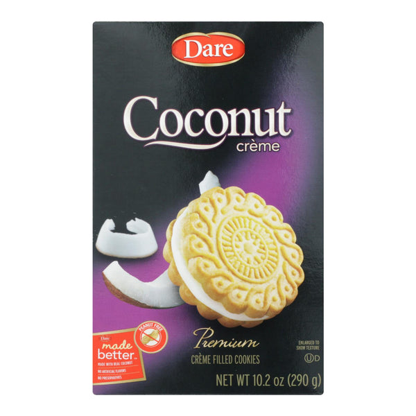 Dare - Cookies - Coconut Creme - Case Of 12 - 10.2 Oz.