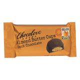Chocolove Xoxox - Cup - Almond Butter - Dark Chocolate - Case Of 12 - 1.2 Oz