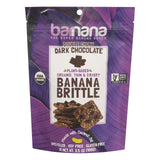Barnana Ban Brittle - Organic - Chocolate - Case Of 10 - 3.5 Oz