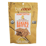 Barnana Ban Brittle - Organic - Peanut Butter - Case Of 10 - 3.5 Oz
