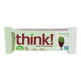 Think! Thin Plant Based Protein Bar - Chocolate Mint - Case Of 10 - 1.94 Oz