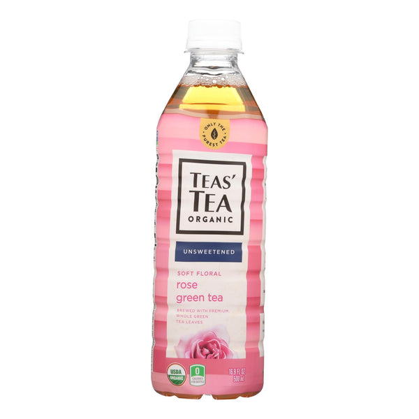 Itoen Tea - Organic - Rose - Green - Bottle - Case Of 12 - 16.9 Fl Oz
