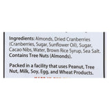 Creative Snacks - Almond Clusters - Cranberry And Cacao - Case Of 12 - 4 Oz