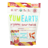Yumearth Organics - Organic Sour Twists - Watermelon Lemonade - Case Of 12
