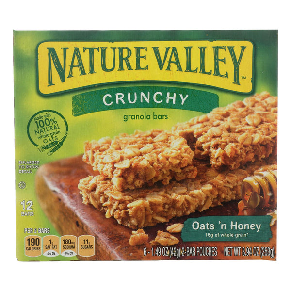 Nature Valley Gran Bar - Crunch - Oatsn'hny - Case Of 12 - 8.94 Oz