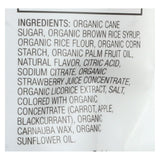 Yumearth Organics Soft Eating - Strawberry Licorice - Case Of 12 - 5 Oz.