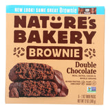 Nature's Bakery Stone Ground Whole Wheat - Double Chocolate Brownie - Case Of 6