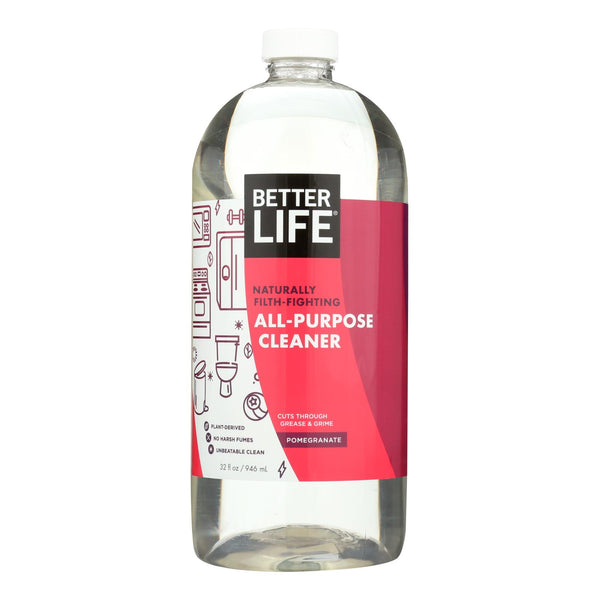 Better Life Cleaner - All Purpose - Pomegranate - 32 Fl Oz