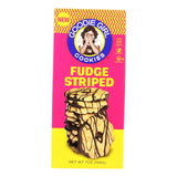 Goodie Girl Cookies - Cookies - Fudge Striped - Case Of 6 - 7 Oz.